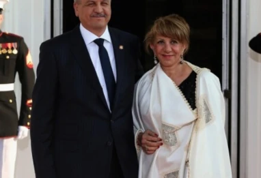 Première apparition publique de Farida Sellal