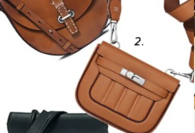 Les petites besaces en cuir ont la cote