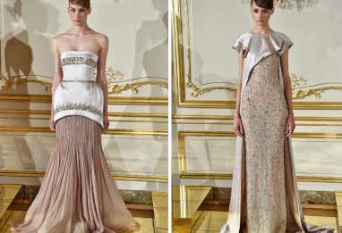 Collection couture automne-hiver 2015-2016 du styliste syrien Rami Al Ali