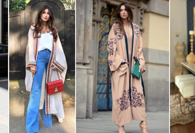 Le kimono, incontournable en ville et en soirée