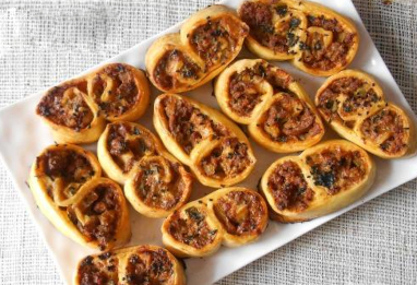 Palmiers à la viande hachée