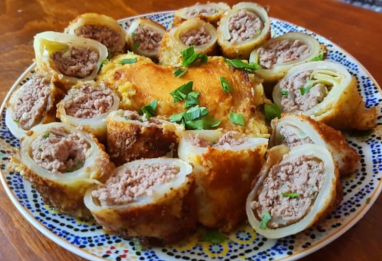 choux-farci-a-la-viande-sauce-blanche